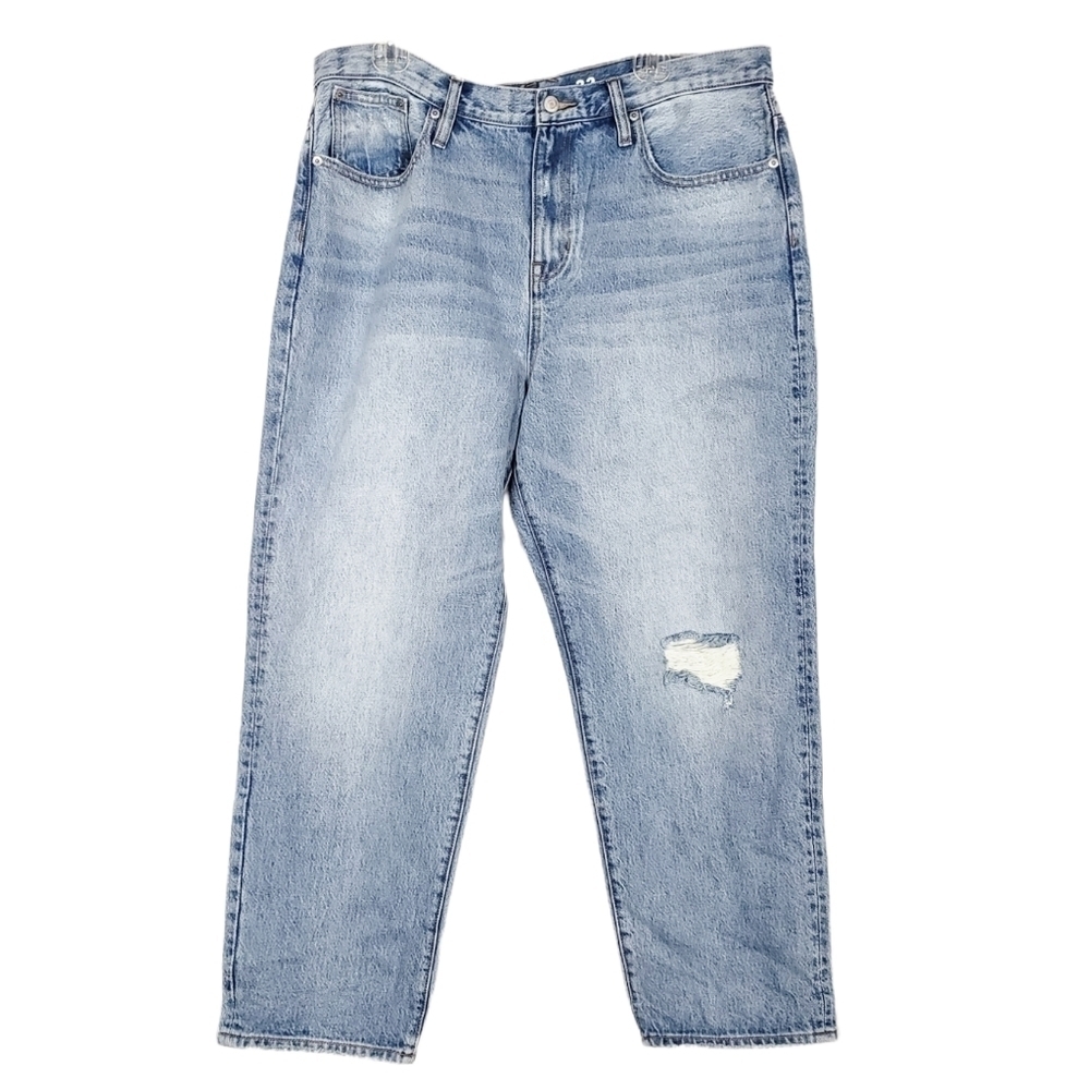 J. CREW slouchy boyfriend jeans distressed